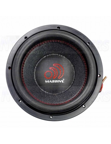 Massive Audio SUMMOXL104 –4 Ohm Subwoofer