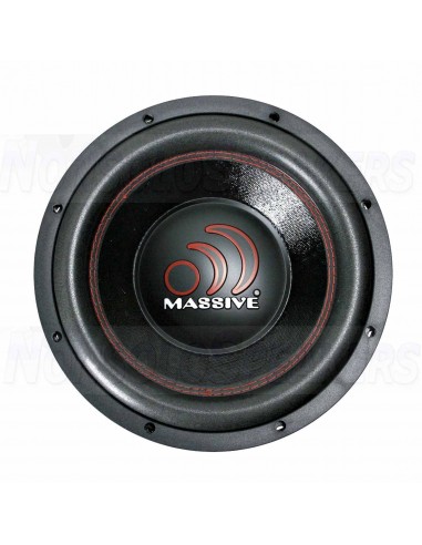 Massive Audio MMA124 - 1000w Dual 4 Ohm Subwoofer