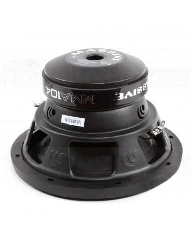 Massive Audio MMA104 - 1000w Dual 4 Ohm Subwoofer