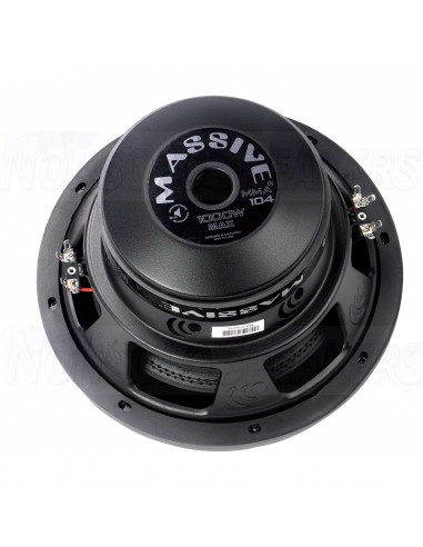 Massive Audio MMA104 - 1000w Dual 4 Ohm Subwoofer