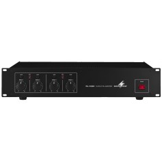 MONACOR PA-1450D 4-ch PA amplifier 4x50W