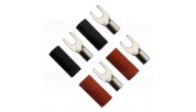 FOUR Connect 4-690815 M4 fork connector 6.0mm², 2xRed and 2xBlack