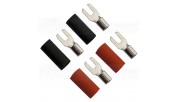 FOUR Connect 4-690812 M4 fork connector 6.0mm², 2xRed and 2xBlack