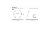 COM10 subwoofer enclosure 10"/25cm