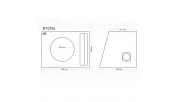 B1035s subwoofer enclosure 10"/25cm 35 liters