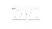 B1250s subwoofer enclosure 12"/30cm 50 liters
