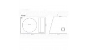 B1570s subwoofer enclosure 15"/38cm 70 liters