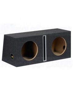 B1035sx2 subwoofer enclosure 2 x 10"/25cm 2x35 liters