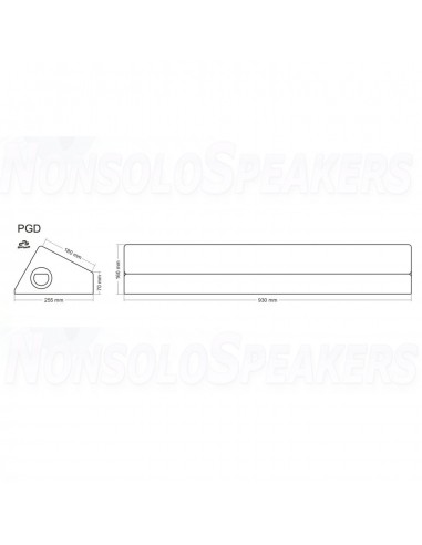PGD speaker enclosures speaker to cut 15 liters