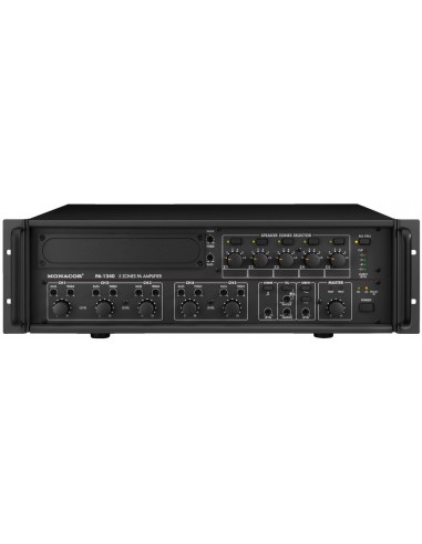 MONACOR PA-1240 5-zone mixing amplifier 340W