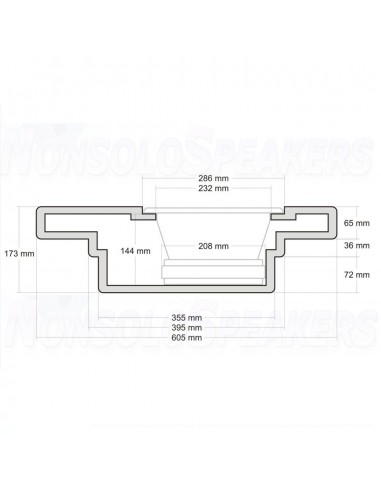 FBfelg01 Wheel 16" Fit-Box subwoofer enclosure