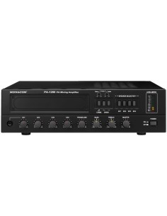 MONACOR PA-1200 ZONE Mixing Amplifier 120W