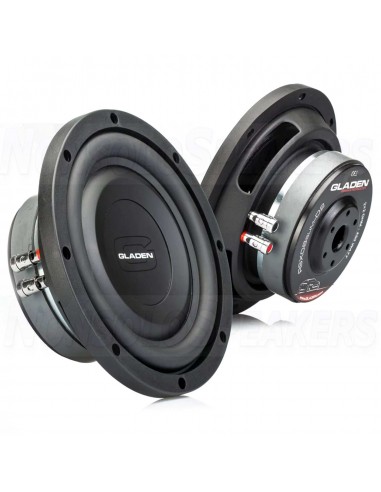 GLADEN RS-X 08 SLIM D2 Subwoofer 20 cm Flat