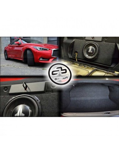 FBinfi01 Infiniti Q60 Fit-Box subwoofer enclosure