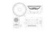 MTX Audio TX665S 165mm two way car speakers