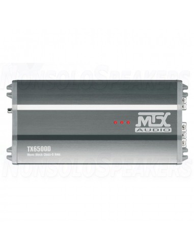 MTX Audio TX6500D amplifier 1 channel digital car amplifier