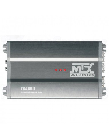 MTX Audio TX480D 4-channel digital car amplifier