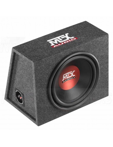 MTX Audio RTE12AS 12" subwoofer in a closed enclosure