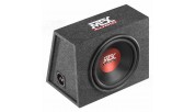 MTX Audio RTE12AS 12" subwoofer in a closed enclosure