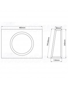 MTX Audio RTF10AS 10" (250 mm) car subwoofer enclosure 2