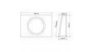 MTX Audio RTF10AS 10" (250 mm) car subwoofer enclosure