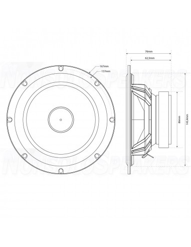 MTX Audio TR65S 165mm two way car speakers
