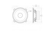 MTX Audio TR50S 130mm two way car speakers