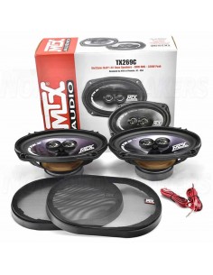 MTX Audio TX269C 6x9" two-way coaxial car speakers 2