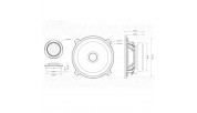 MTX Audio TX250S 130mm two way car speakers