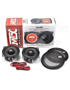 MTX Audio TX440C 100mm two way coaxial speakers 2