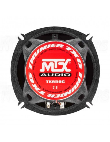 MTX Audio TX650C 130mm two way coaxial speakers