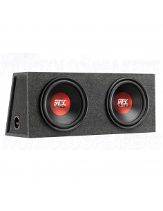 MTX Audio RTE12x2DV 2x 12" (300 mm) subwoofer bass reflex