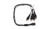 GLADEN SU-EXT4RCA-MALE Adapter Soundup - Microfit to Rca