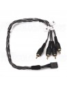 GLADEN SU-EXT4RCA-MALE Adapter Soundup - Microfit to Rca