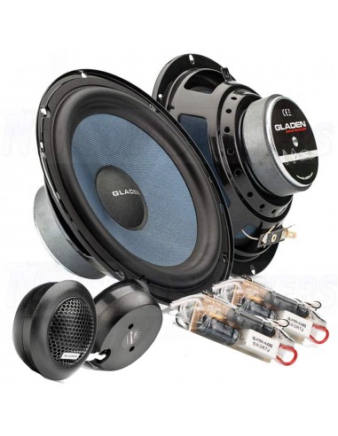 Gladen alpha 165 pack 1-  kit 2 way + coaxial