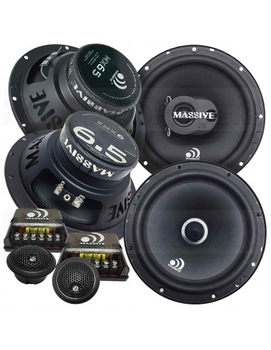 Massive Audio EMK6 + MX65 – 6.5″ speakers pack