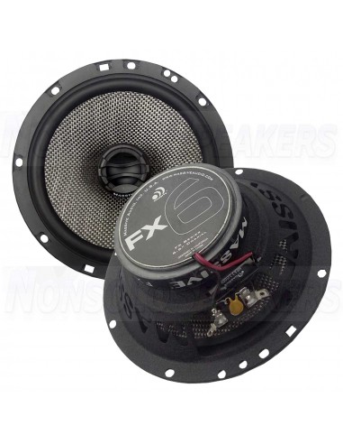 Massive Audio FK6 + FX6 6.5" speakers system