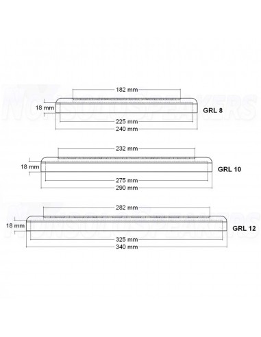GRL hex 8 Honeycomb speaker grille 8"/20cm