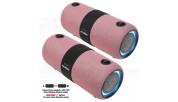 PEXMAN PM-10P bluetooth speaker pink pair