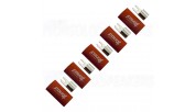 FOUR Connect 4-690823 M4 Fork Connector 35mm², 5x Red