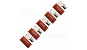 FOUR Connect 4-690936 M6 ring terminal 50mm², 5x red
