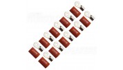 FOUR Connect 4-690934 M6 ring terminal 20mm², 10x red