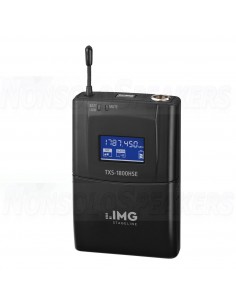 IMG STAGELINE TXS-1800HSE Multifrequency pocket transmitter, 1.8 GHz