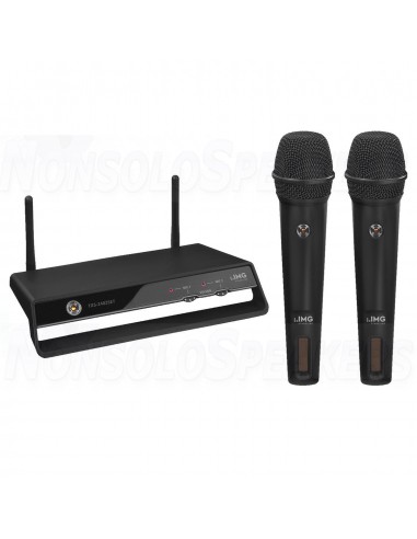 IMG STAGELINE TXS-2402SET Digital wireless 2-channel PLL microphone system