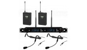IMG STAGELINE TXS-727HSE/B 2-channel audio transmission system