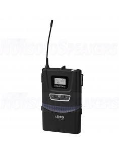 IMG STAGELINE TXS-865HSE UHF PLL pocket transmitter with REMOSET technology
