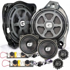 Gladen ONE200-MB 3-way system Mercedes Benz