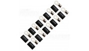 FOUR Connect 4-690962 M8 Ring Terminal 20mm², 10x Black
