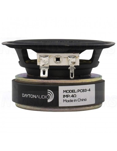 Dayton Audio PC83-4 3" Poly Cone Driver Full-Range Driver 4 Ohm