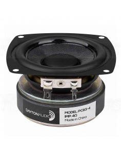 Dayton Audio PC83-4 3" Poly Cone Driver Full-Range Driver 4 Ohm